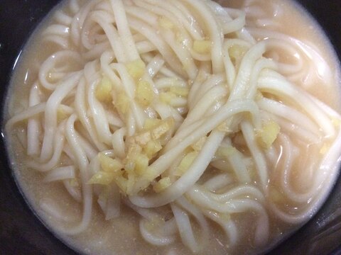 しょうが味噌うどん